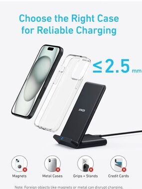 Anker White Box with Blue Logo - PowerWave Stand Packaging